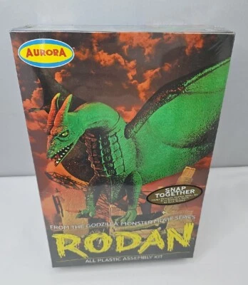 Luces Polares Aurora #6801 Toho 1/800 Rodan Modelo Monstruo Volador Japonés Sellado Foto 1 de 3