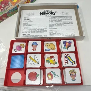 Original Memory Game Matching Game - Milton Bradley 68/72 Cards Vintage 1994 - Picture 1 of 8