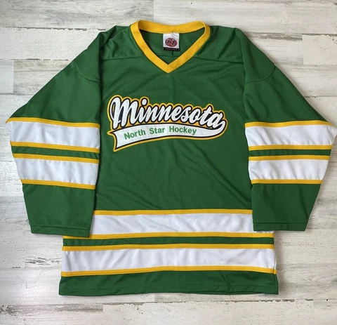 Vtg K1 Sportswear Minnesota North Star Stars Hockey Jersey Size L #16 Cover