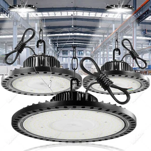 50W-500W UFO LED Hallenbeleuchtung Hallenstrahler Hallenleuchte Industrielampe - Bild 1 von 280
