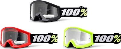 Mini gafas Strata 100 % juveniles - motocross todoterreno ATV Foto 1 de 4