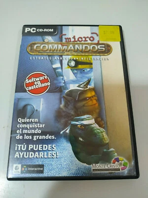 Micro Commandos Strategy Action - PC CD-Rom Game - Spain Edition - Image 1 of 4