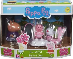 HERMOSO BALLET Peppa Pig - Haz bailar y cantar a Peppa - 3 figuras - NUEVO - Imagen 1 de 3