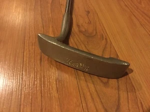 24 KT Gold Plated Vintage Golf Club Putter 35 Inch NOT GOLD - Picture 1 of 8