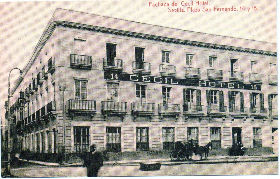 España Postal Sevilla fachada Hotel Cecil (CC-245) - Imagen 1 de 1