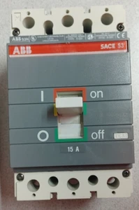 ABB SACE S3N 15A 600VAC/DC 3P CIRCUIT BREAKER NEW!! WOW!! - Picture 1 of 2