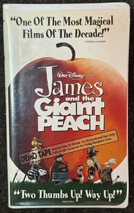 Disney ~ James And The Giant Peach ~ VHS ~ Clamshell ~ Rare Promo Screener - Picture 1 of 1