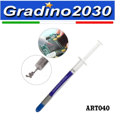 3x Pasta Termica Argento Professionale 1g Alta Performance per CPU, GPU, XBOX