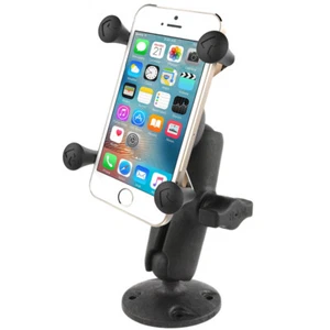 RAM Mounts Composite Flat Surface Mount w X-Grip Cell Phone / iPhone Holder - Picture 1 of 2