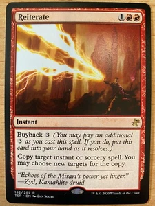 Reiterate - Time Spiral Remastered (Magic / MTG) Near Mint - Picture 1 of 2