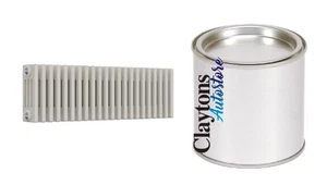 RAL 9002 GRIS BLANCO RESISTENTE AL CALOR RADIADOR PINTURA ESMALTADA ALTA COBERTURA 1L - Imagen 1 de 4