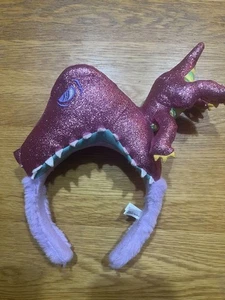 Jurassic Park Dinosaurier rosa Stirnband unbenutzt USJ Disney Freizeitpark Zubehör - Bild 1 von 4