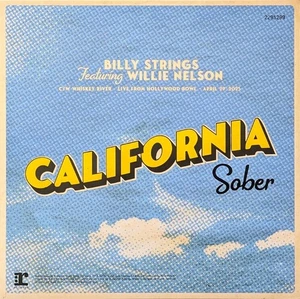BILLY STRINGS FEAT. WILLIE NELSON California Sober 12" Single LTD ED Green Vinyl - Picture 1 of 1