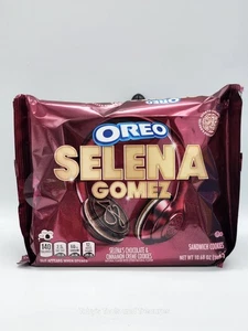 New Limited Edition Selena Gomez Oreo Cookies Chocolate & Cinnamon Creme Cookies - Picture 1 of 2