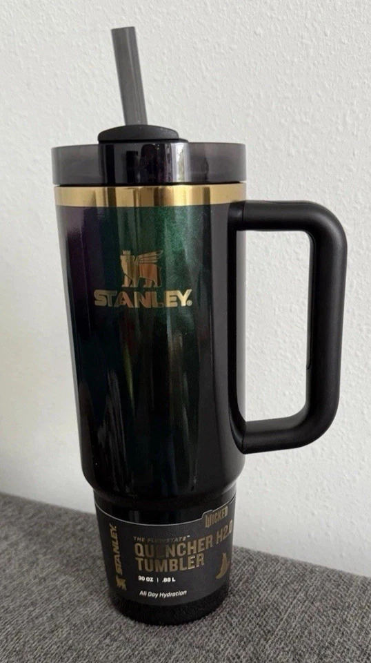 Stanley x Wicked 30oz FlowState Quencher Tumbler Elphaba For Good