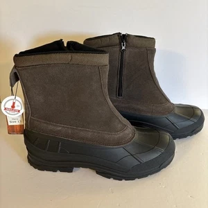 Northside Men’s Boots Sz 13 Thinsulate Rated -25 200 Grams NWT Side Zip - Picture 1 of 11