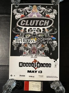 2007 Clutch Konzert Tour Poster + Ticket Stub 11x17 - Bild 1 von 10