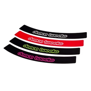 Demon Tweeks Helmet Visor Sun Strip Sticker (Universal Fitting) - Kart / Race - Picture 1 of 7
