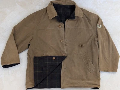 Chaqueta de Lana Vintage Años 90 Valentino Reversible Cuadros Tartán Retro Años 80 Tareas Foto 1 de 4