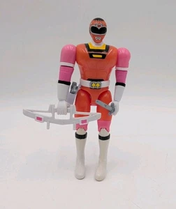 1996 Power Rangers Turbo Double Key Pink Figur ohne Schlüssel fast komplett  - Bild 1 von 5