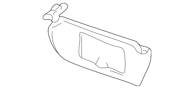 Genuine GM Visor 90440497 Foto 1 de 2