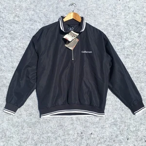 Cutter & Buck Women's Jacket UK Size S Half Zip Weather Resistant Navy Blue Golf - Picture 1 of 17