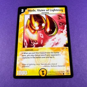 Duel Masters Trading Card Game Miele, Vizier Of Lightning 8/46 Creature 2004 - Picture 1 of 8