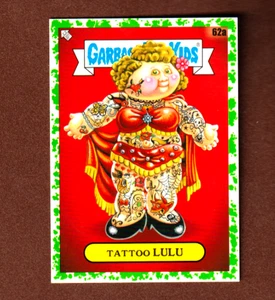 2020 Garbage Pail Kids 35th Anniversary Green Border "TATTOO LULU" #62a - Picture 1 of 1