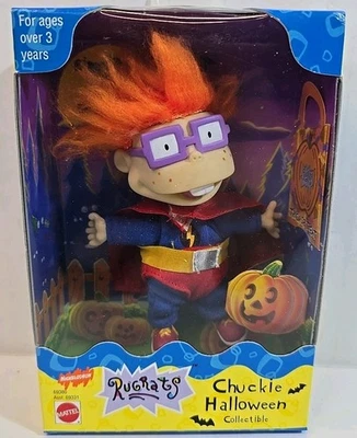 Mattel Nickelodeon Rugrats 1998 Chuckie Halloween Collectible New Old Stock Seal - Image 1 of 4