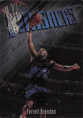 1997-98 Finest #122 Terrell Brandon - Image 1 of 2