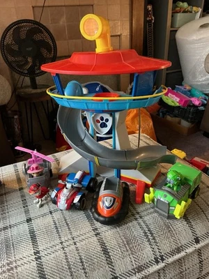 Paw Patrol Tower with Cars Children's Playset - Image 1 of 4