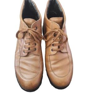 Hogan Italian leather ankle boots men's size 9 - Picture 1 of 8