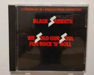 Black Sabbath We Sold Our Soul For Rock 'N' Roll CD 2001 Warner Bros. 2923-2 BMG - Imagen 1 de 4