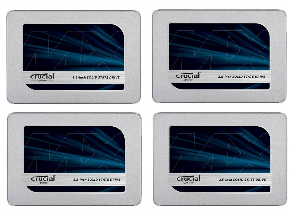 Crucial SSD 2TB 1TB 500GB 250GB MX500 2.5" SSD SATA Solid State Drive BX500 SSD - image 1 of 1