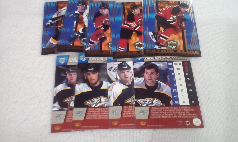 1998-99 Pacific Dynagon Ice 100-199 Hockey  Pick cards that you want/need. - Image 1 of 4