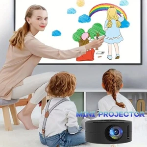 Schaffen Sie ein Kinoerlebnis mit Mini-Videoprojektor Unterst??tzung f??r gleich - Picture 1 of 8