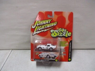 Johnny Lightning 60s Sizzle 1965 Shelby Cobra Daytona cupé Foto 1 de 2