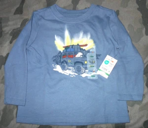Garanimals Boys 18 M Bear Driving a Jeep Longsleeve Shirt - Picture 1 of 1