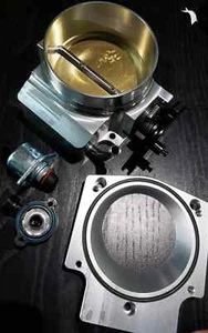FlowMax 92mm Alloy Aluminum Throttle Body kit for Holden commodore LS1 LS2 LS3/6 - Picture 1 of 5
