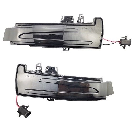 2 x Luz de señal de giro del espejo retrovisor lateral para Mercedes-Benz A B C E Clase S E350 Foto 1 de 4