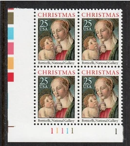 US # 2399 Christmas Issue VF OG NH L/L P/B of 4 - I Combine S/H - Picture 1 of 1
