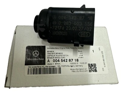 MERCEDES FRONT REAR BUMPER PARKING DISTANCE SENSOR A0045428718 BLACK OEM NEW - Image 1 of 4