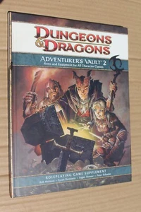 Adventurer's Vault 2 supplement D&D Dungeons & Dragons 4th hard back - Picture 1 of 2
