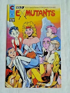 Solo Ex-Mutants número anual 2 de febrero de 1988 primera impresión de Eternity Comics casi nuevo (9,4) - Imagen 1 de 9