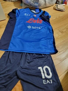 Ssc Napoli Men's Standard Official Replica Jersey AZZ NA/BLU Wing chose you size - Picture 1 of 20
