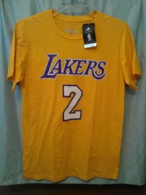 Adidas NBA Talla Pequeña Lakers #2 Balón "The Go To Tee" Nuevo Con Etiquetas Foto 1 de 4