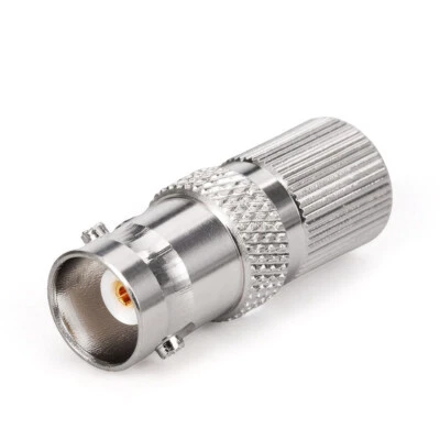 10X BNC-1.6/5.6 adapter connector BNC Jack female to 1.6/5.6 Plug male straight - Image 1 of 3