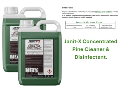 Pine Disinfectant & Deodouriser Concentrated Fragrant upto 1:50 Janit-X 5 Litre