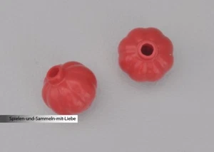 2 x LEGO® STEIN KÜRBIS PFLANZE LAMPENSCHIRM LAMPION 51270 NEU ROT - Bild 1 von 2