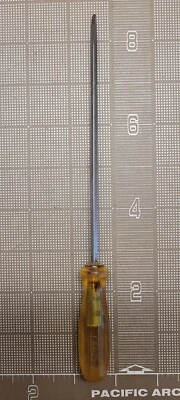 Destornillador de cabeza plana Proto vintage de 1/8" eje de 6 pulgadas Foto 1 de 4
